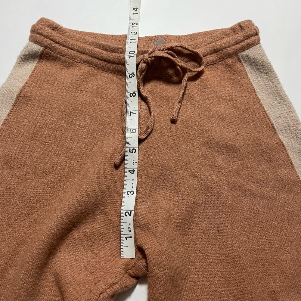 Fuzzy High Waist High Rise Jogger Sweatpants Saturday Sunday Anthropologie Small - Picture 6 of 6